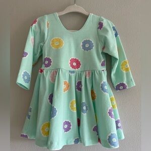 Monica + Andy Colorful Donut Print Kids Dress - 12-18m